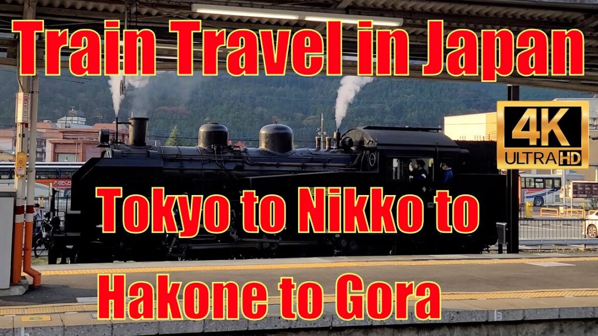 Travelling with various trains from Tokyo to Nikko then Hakone ending at Gora train station, Japan. Travelling with various trains from Tokyo to Nikko then Hakone ending at Gora train station, Japan.