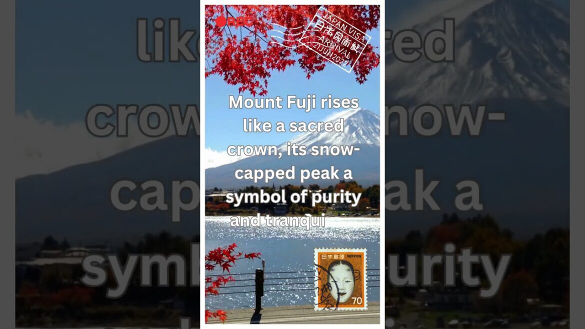 Mount Fuji #MountFuji,  #NaturalWonders, #IconicPlaces, #TravelHistory,  #JapanTravel,