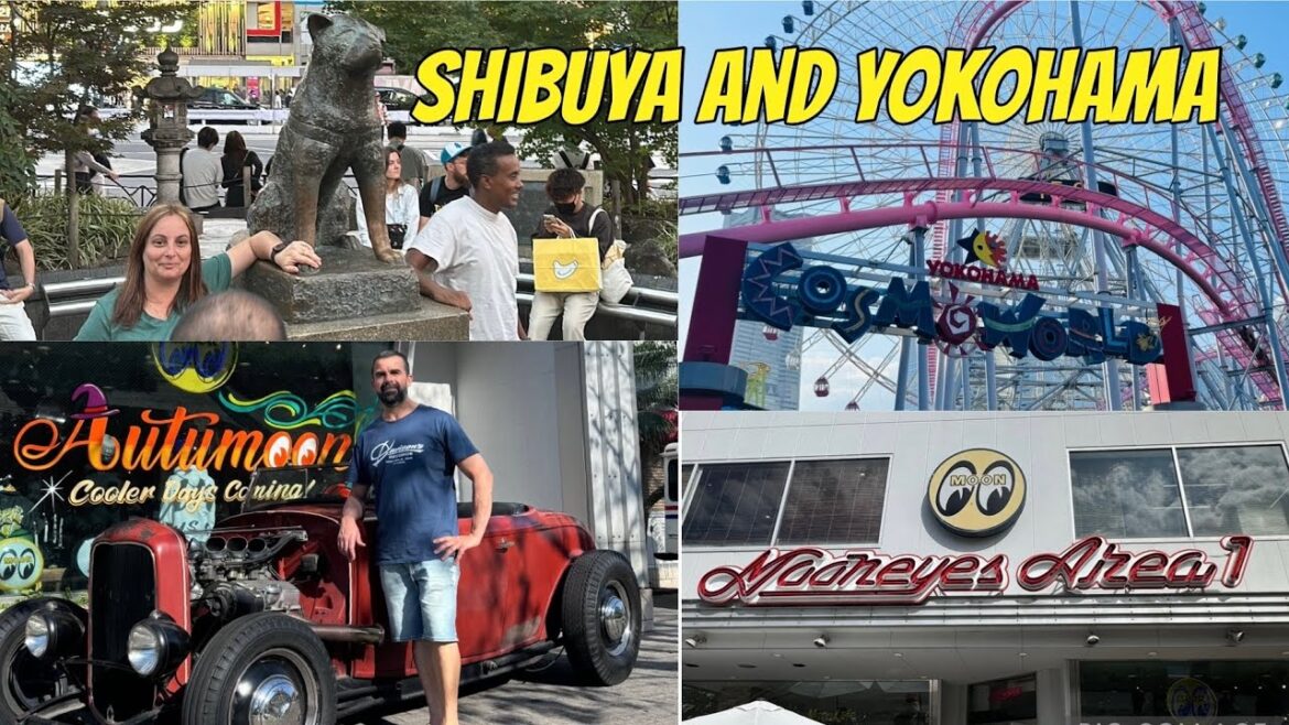 Exploring Shibuya’s Hidden Gems, Visiting Hachiko, & Yokohama’s Best Attractions! 🇯🇵"