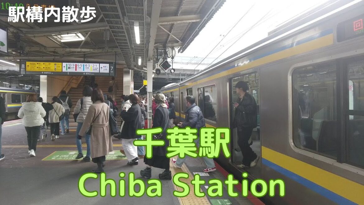 Take a walk inside Chiba station 千葉駅構内を散歩【2025】 Take a walk inside Chiba station 千葉駅構内を散歩【2025】