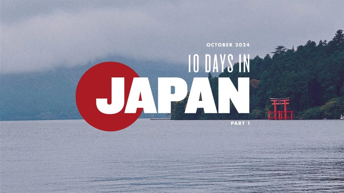 10 Days in Japan, Pt. 1 | Tokyo, DisneySea, and Hakone