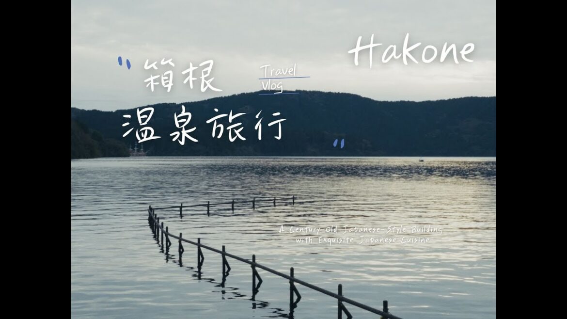 Hakone trip In A 100 Years Old Luxury Onsen Hotel | Travel Vlog | Japanese Food | Hakone Shrine