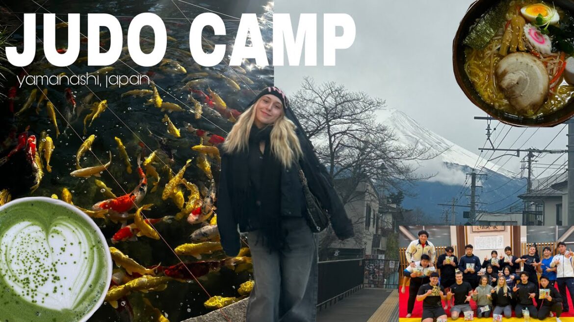 judo camp in yamanashi, japan 🇯🇵