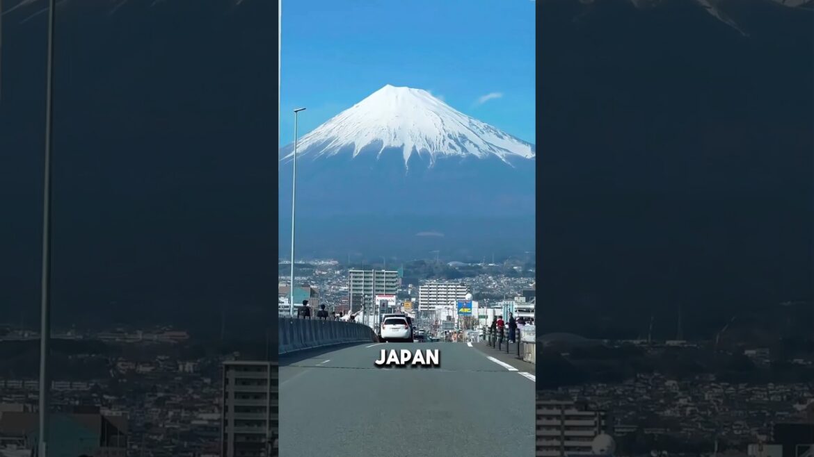 The beauty of Mount Fuji, Japan