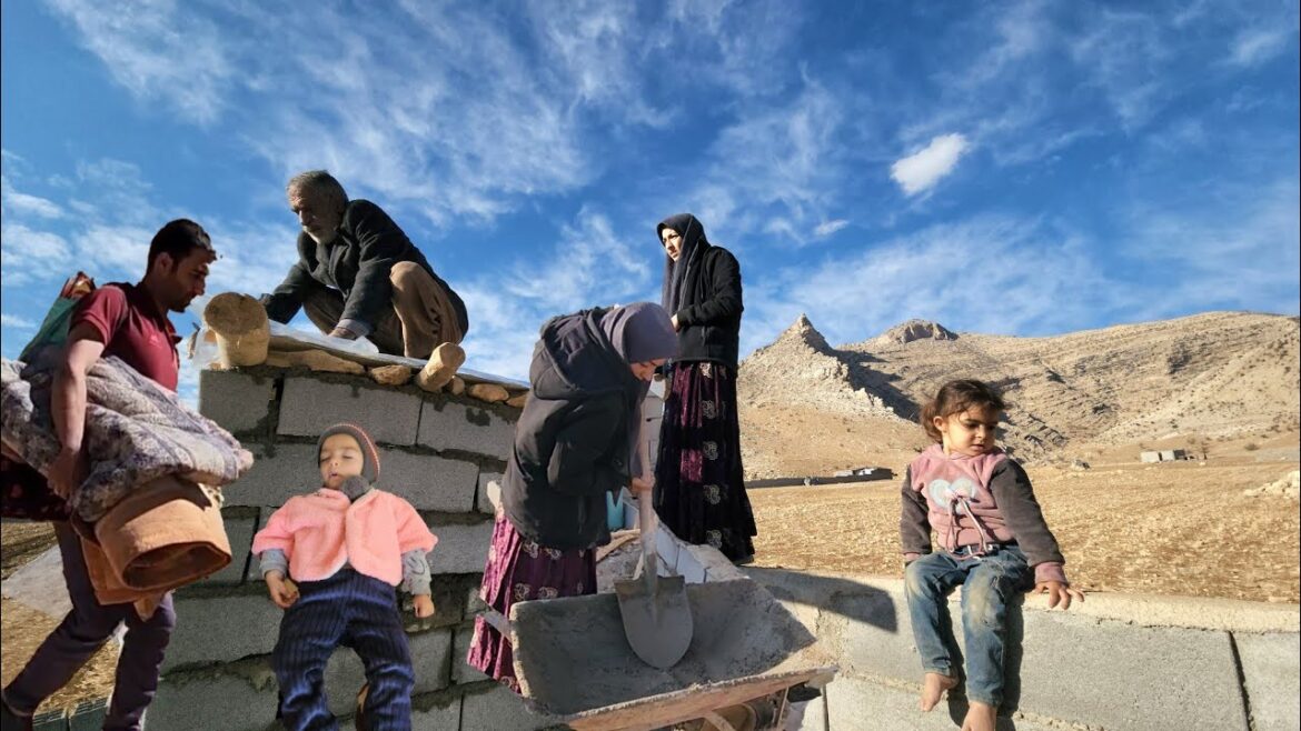 Umm al-Baneen’s hidden tears while building a bathroom! Longing for Nemat 💔 Umm al-Baneen's hidden tears while building a bathroom! Longing for Nemat 💔