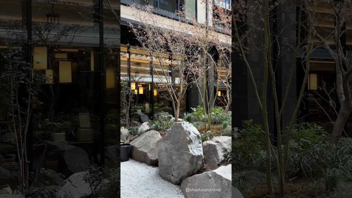 This luxury hotel looks like straight from Japanese Anime movie! 🤩 Dusit Thani Kyoto #japantravel