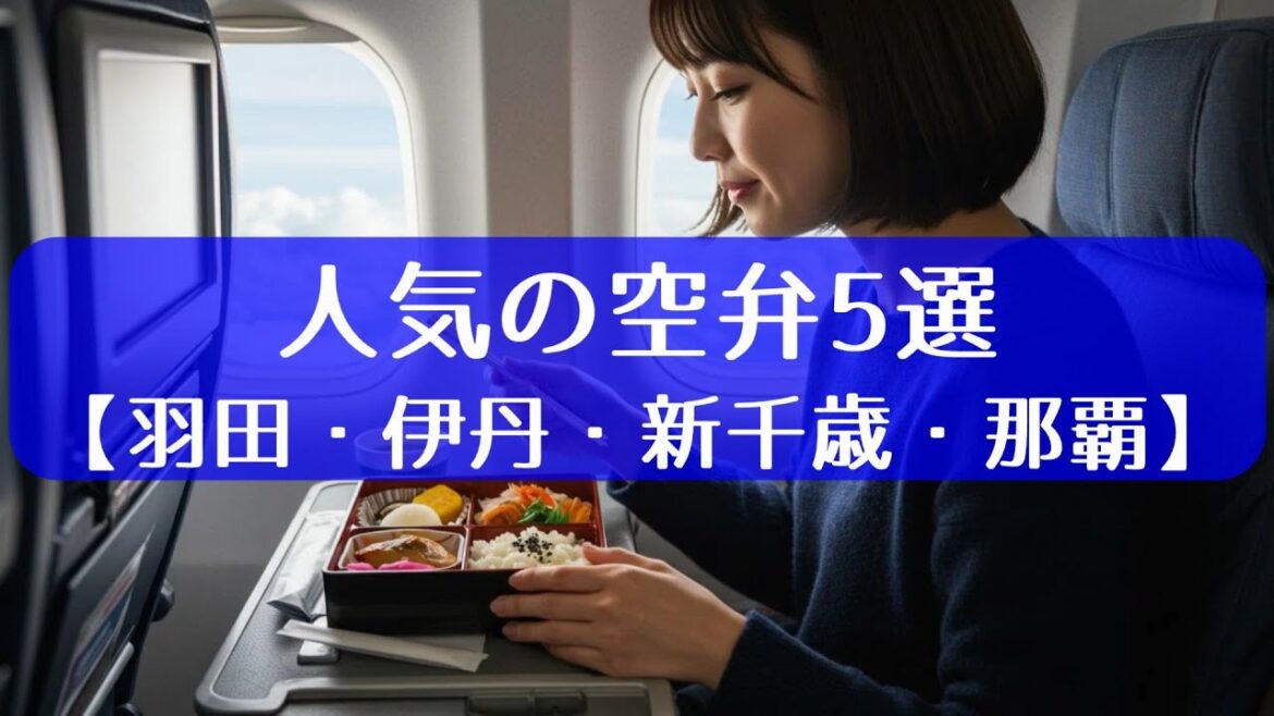 人気の空弁5選【羽田・伊丹・新千歳・那覇】 人気の空弁5選【羽田・伊丹・新千歳・那覇】