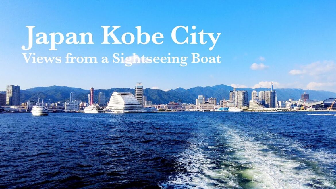 Japan View 4k - Kobe Bay ; Relax and Enjoy Peaceful Views on the Royal Princess