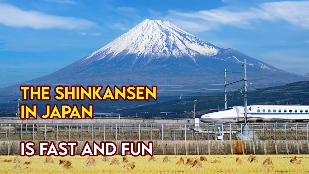The Shinkansen in Japan is Fast and Fun