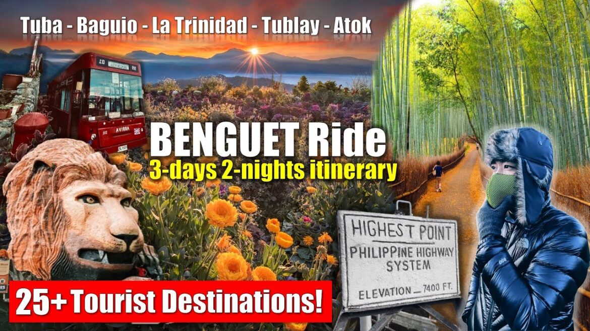 Benguet Ride DiY 3 Days itinerary 2025 | Baguio Ride | Suzuki Burgman & Skydrive Crossover