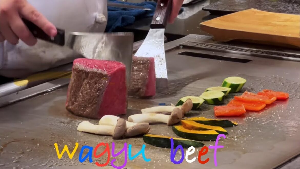 Japan Osaka Cinematic 4K- KING Of Kobe Beef Feast