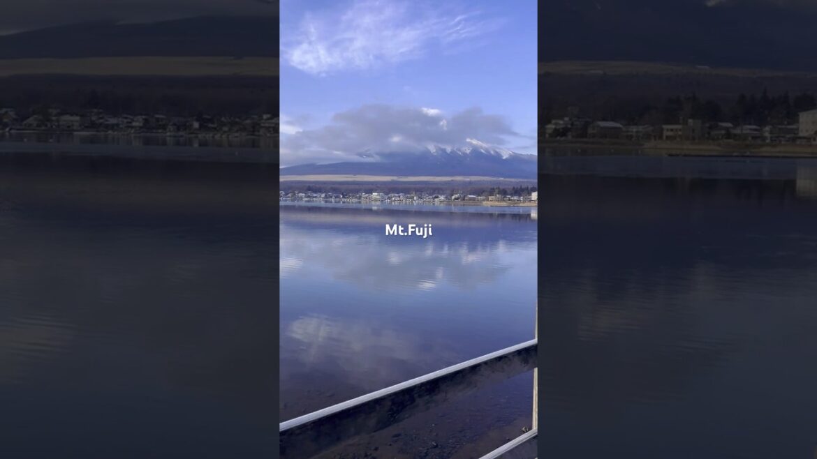 Mt.fuji with lake of Yamanakako