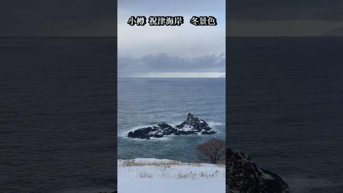 冬の小樽・祝津海岸 #ショート #小樽 #Otaru #ShukutsuBeach #Hokkaido 冬の小樽・祝津海岸 #ショート #小樽 #Otaru #ShukutsuBeach #Hokkaido
