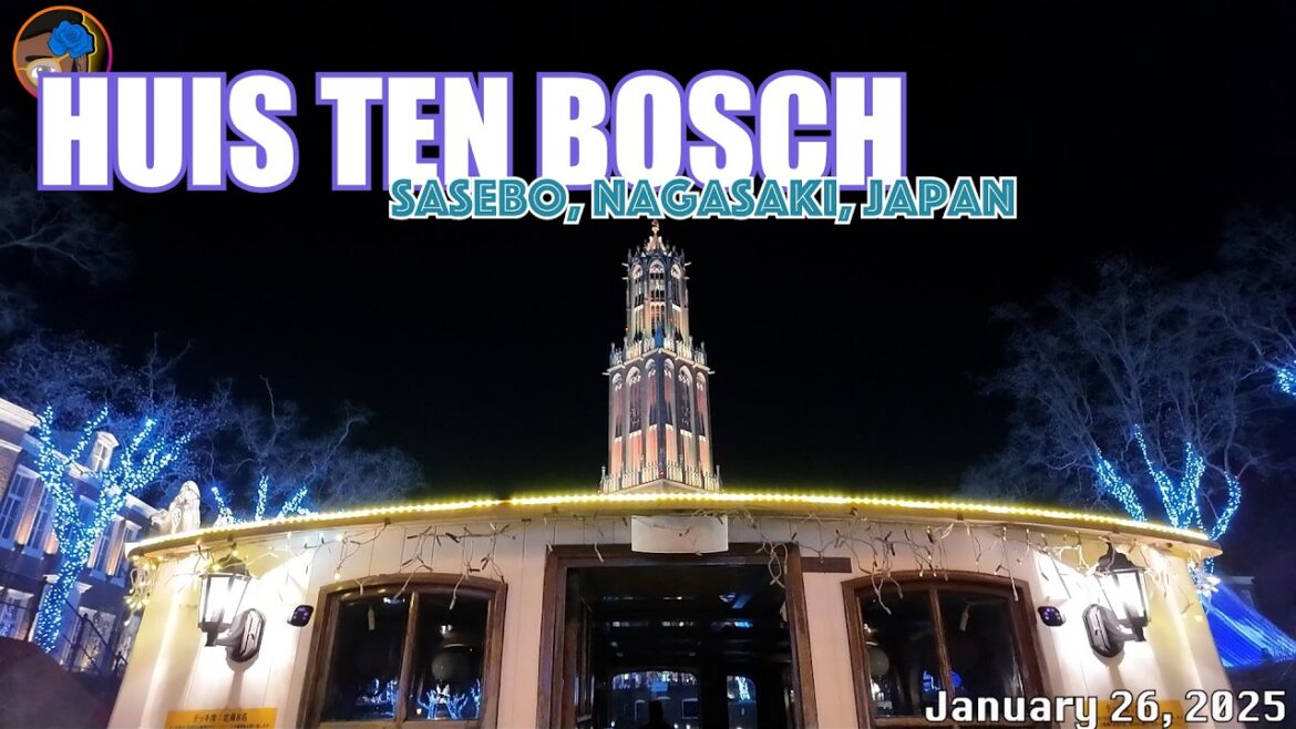 Walking Huis Ten Bosch – Sasebo, Nagasaki, Japan – January 26, 2025 Walking Huis Ten Bosch - Sasebo, Nagasaki, Japan - January 26, 2025