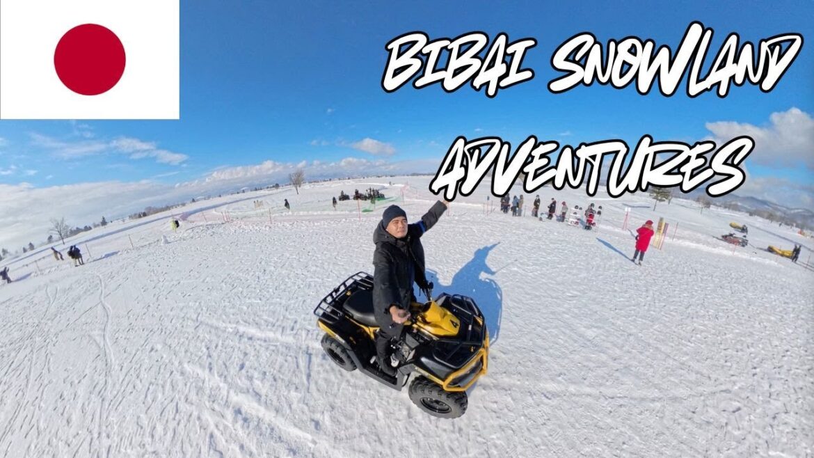 ✅🇯🇵Bibai Snowland Adventures - DIY - Solo Travel 2025