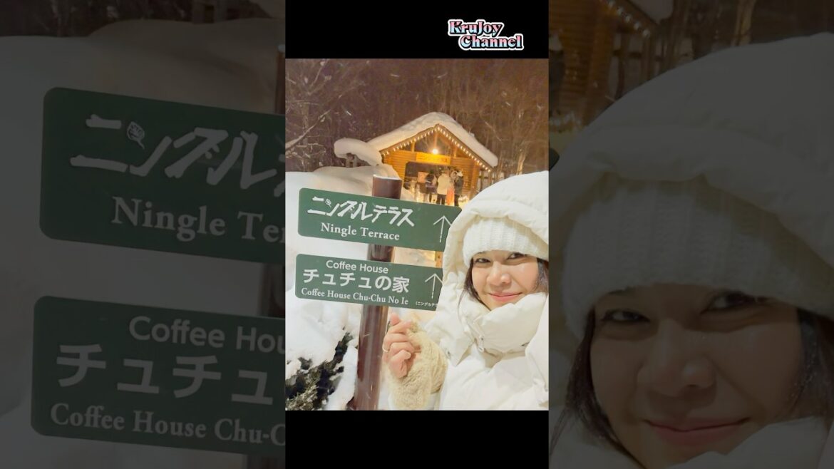 นิงเกิ้ลเทอเรส (Ningle Terrace)⛄️⛄️หมู่บ้านเทพนิยาย #hokkaido #japan #shortvideo