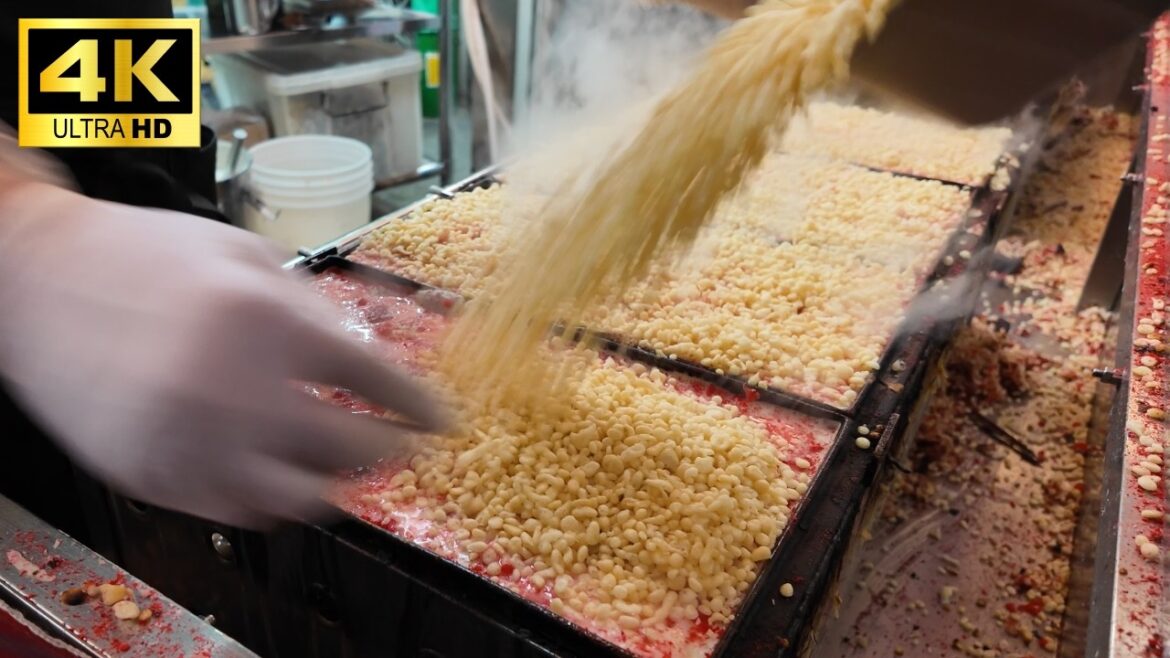 【爆盛り天かす】たこ焼きの珍しすぎる作り方 - Japanese Street Food - Amazing Skills【4K】