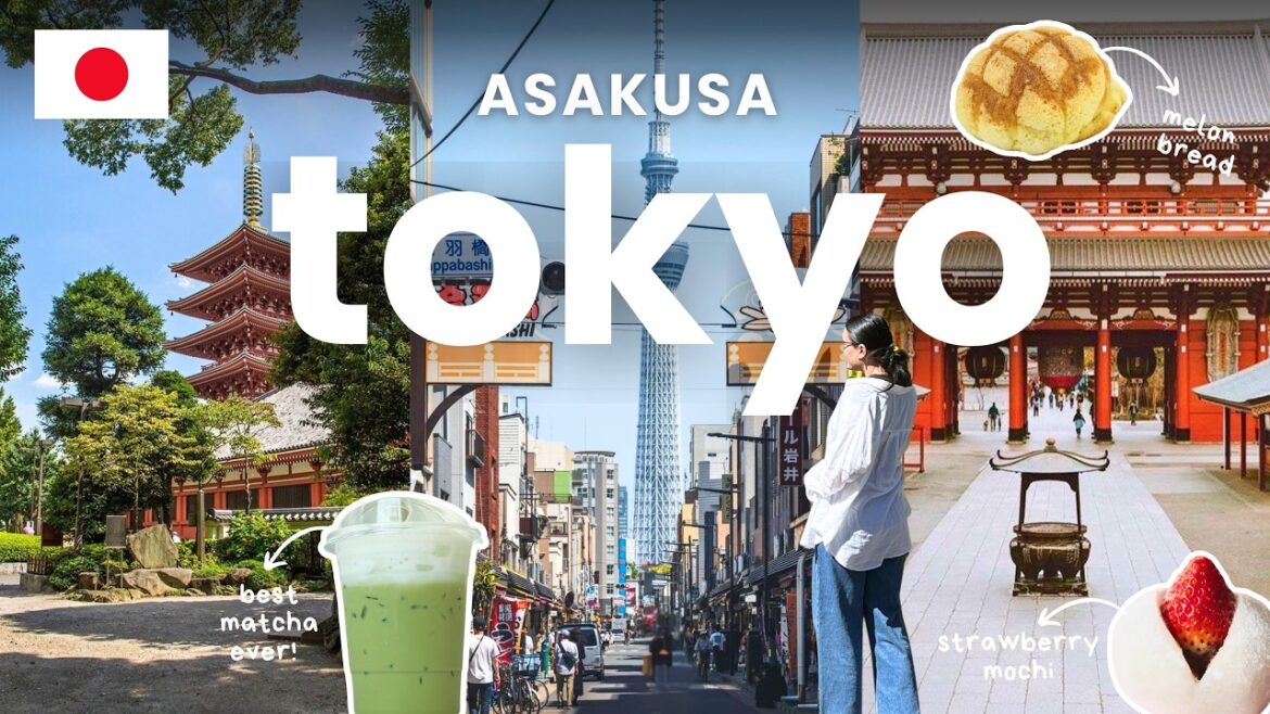 Exploring Asakusa, Tokyo 🇯🇵 | TOP Things To Do | Japan Travel VLOG