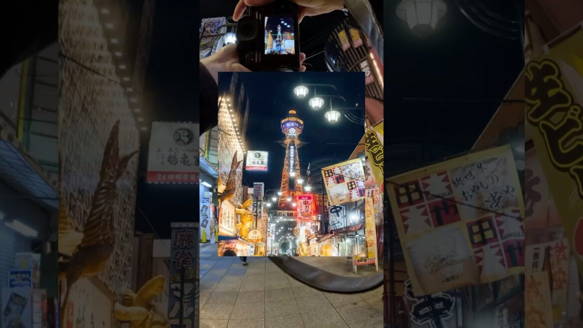 5 shinsekai photos: which is better? #japan #photography