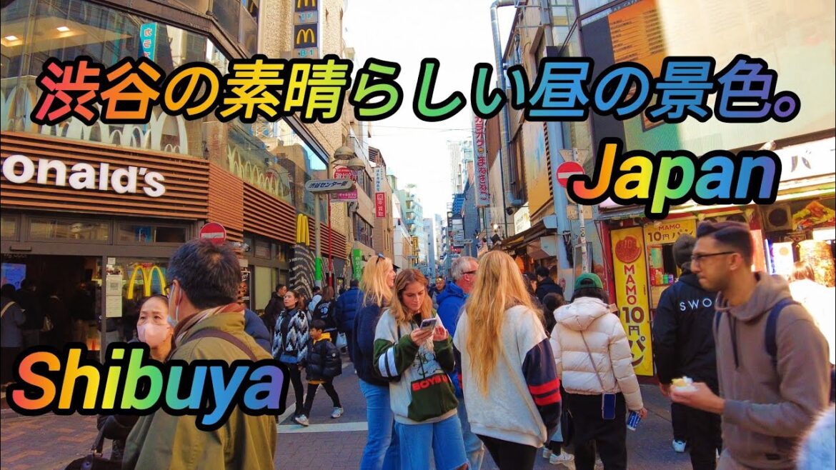 [4K] Walking Tour in Shibuya at Night. Tokyo, Japan. January,2025