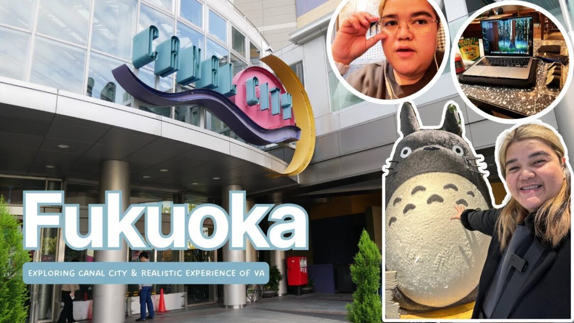 Fukuoka Vlog: Exploring Canal City & realistic experience of freelance VA when traveling Fukuoka Vlog: Exploring Canal City & realistic experience of freelance VA when traveling