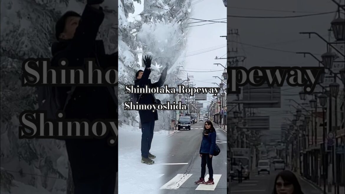Shinhotaka Ropeway (新穗高纜車）& Shimoyoshida (富士吉田商店街）
