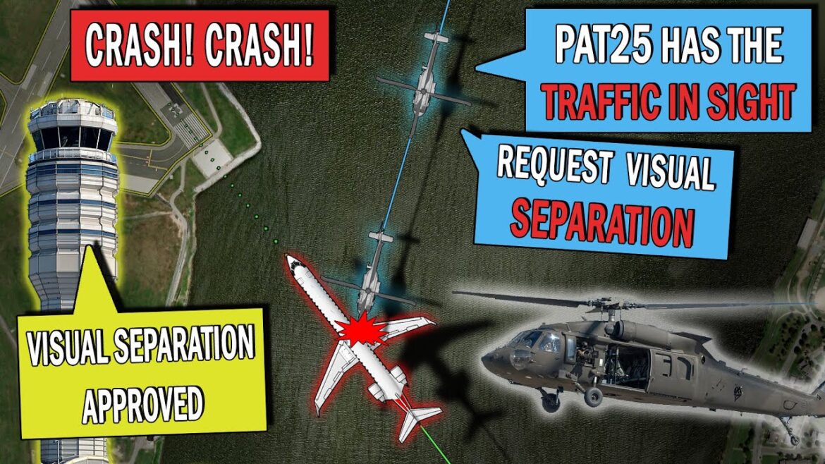 Last Radio from Army Helicopter | Mid-Air Crash with American Airlines CRJ-700 Last Radio from Army Helicopter | Mid-Air Crash with American Airlines CRJ-700