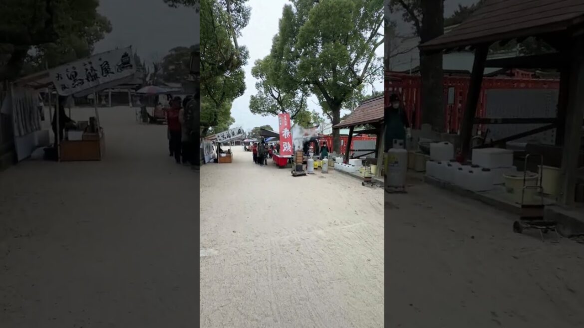 豊中、原田神社に行列のできる赤飯の屋台あり　建築家・守谷昌紀のビデオアルバム #大阪 #建築家 #赤飯