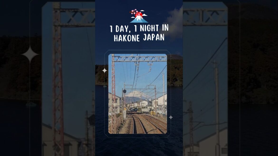 Unforgettable 24-Hour Hakone Getaway 🏔✨️Stay at Ryokan Gora Hanaougi + Top Hakone Adventures 🇯🇵 Unforgettable 24-Hour Hakone Getaway 🏔✨️Stay at Ryokan Gora Hanaougi + Top Hakone Adventures 🇯🇵