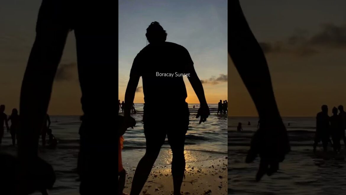 The famous Boracay Sunset