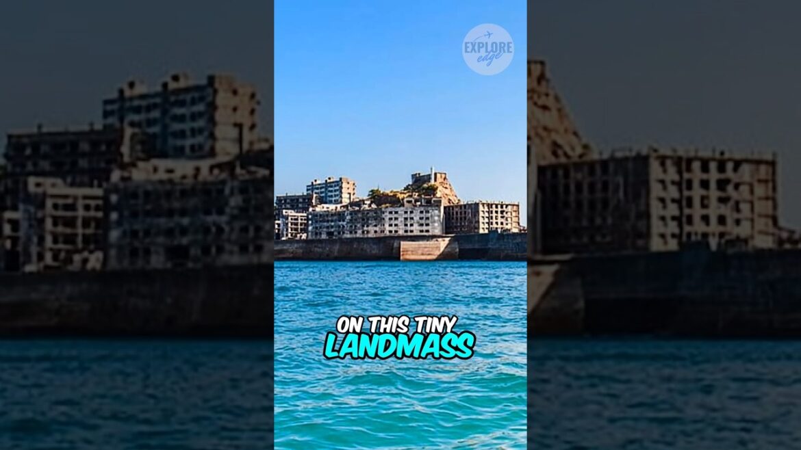 👻 L'île Hashima : l'île fantôme hantée du Japon 🏚️ #trending #shortvideo