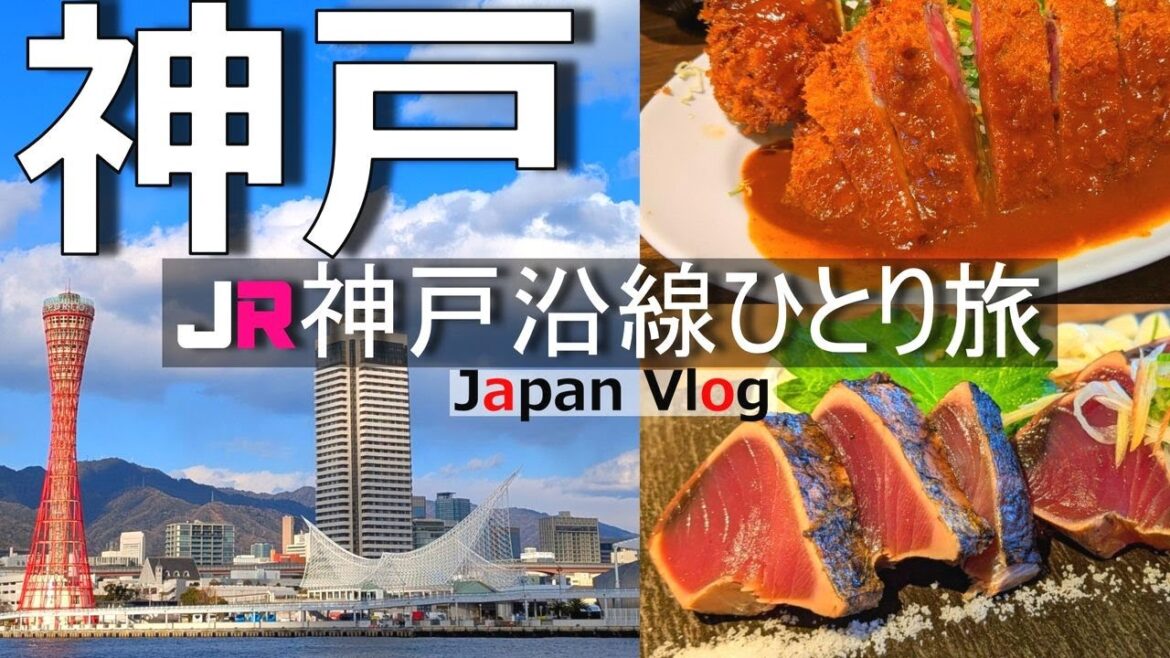 【神戸 ひとり旅】地元民お勧めグルメと観光ルート。有名ランチに夜景。ルミナリエ有料エリアなどを紹介【JR神戸沿線の旅】