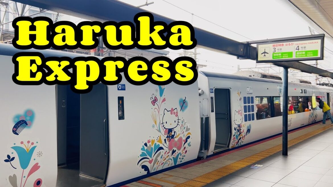 How to Get from KIX (Kansai Airport) to Kyoto 🚄HARUKA EXPRESS