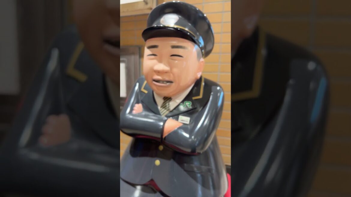 仙台駅の福の神「仙臺驛四郎」✨#shorts #sendai #travel #japan#仙台 #仙台駅#福の神#petit bonheur#小さな幸せ#JR東日本