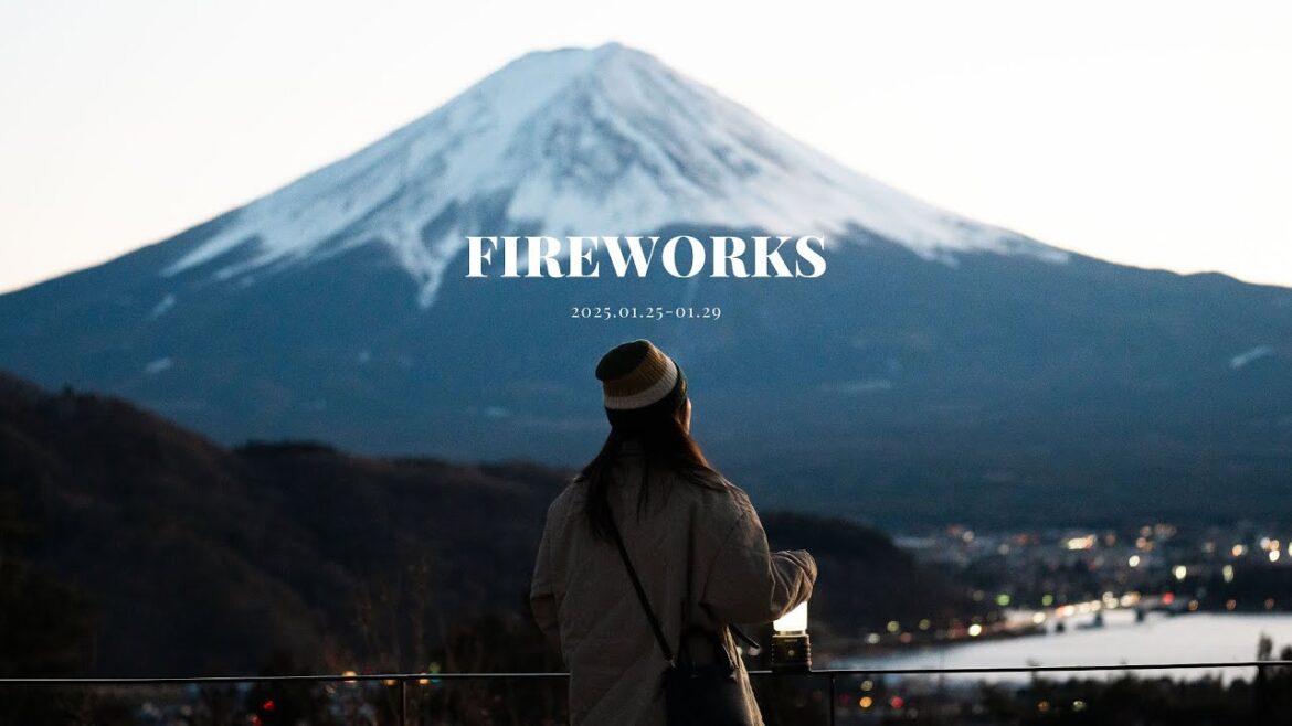 FIREWORKS 河口湖煙火 / JAPAN TRAVEL VLOG #japan #kawaguchiko #日本 #河口湖