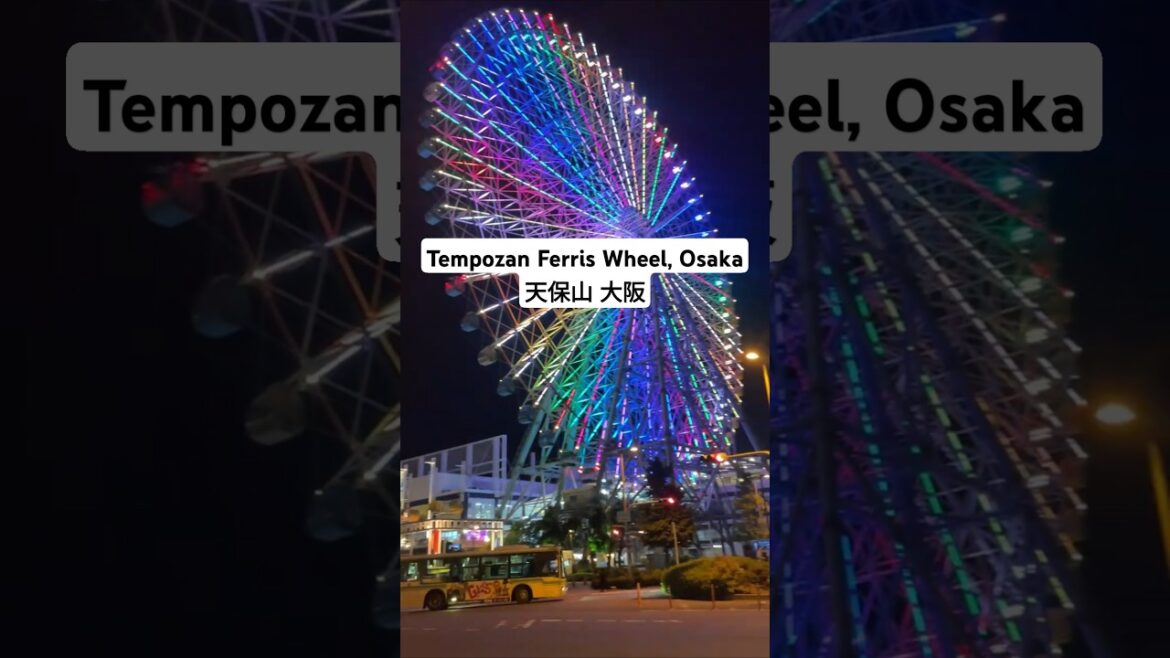 Osaka’s Great Ferris Wheel 🎡 | Stunning Skyline Views! Osaka’s Great Ferris Wheel 🎡 | Stunning Skyline Views!