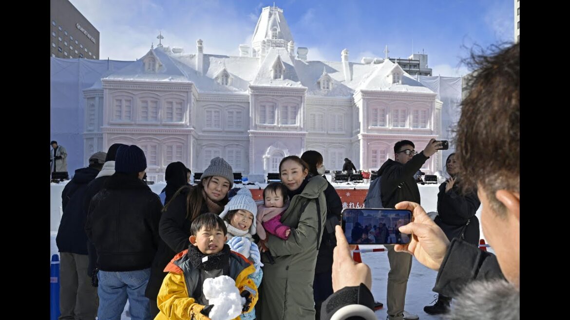 Japan’s Sapporo Snow Festival kicks off in Hokkaido Japan's Sapporo Snow Festival kicks off in Hokkaido