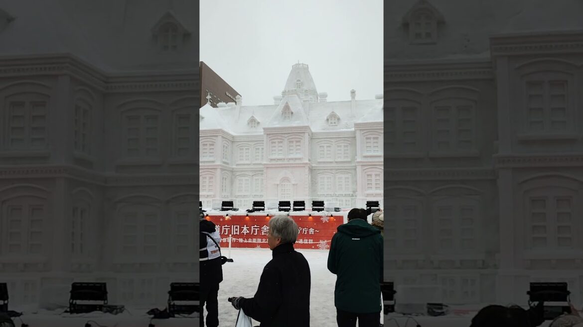 #snow festival #trip #sapporo #hokkaido #travel