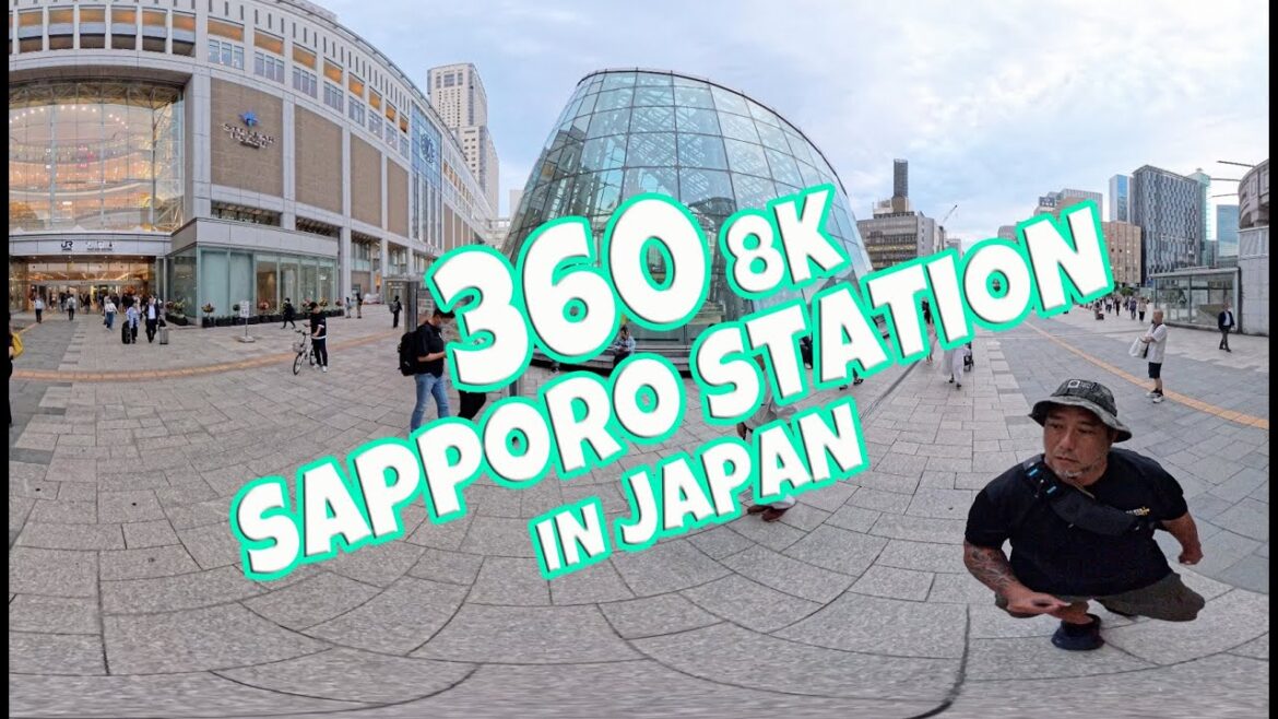 Virtual Sapporo Station 360 Front Area View & Inside Station in Hokkaido June 17, 2024 Virtual Sapporo Station 360 Front Area View & Inside Station in Hokkaido June 17, 2024