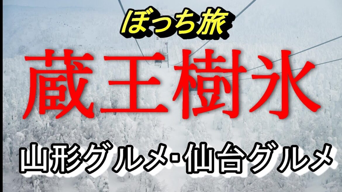 【蔵王樹氷】1月末に山形蔵王樹氷に行ってみた⭐︎Zao Juhyo