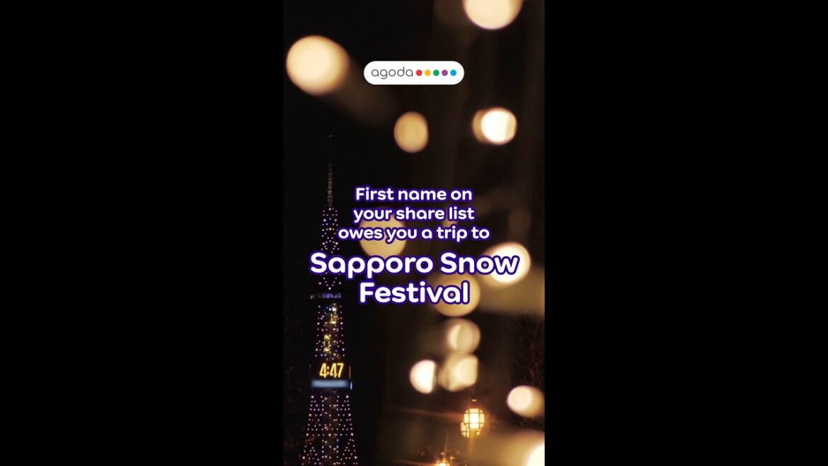 Attractions at Sapporo Snow Festival ☃ Attractions at Sapporo Snow Festival ☃