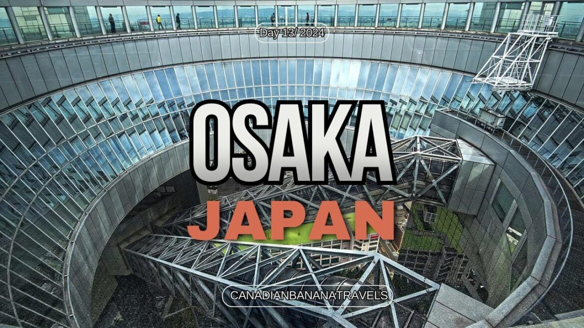 The BEST View in Osaka?! 🌆😲 (Umeda Sky Building Experience)