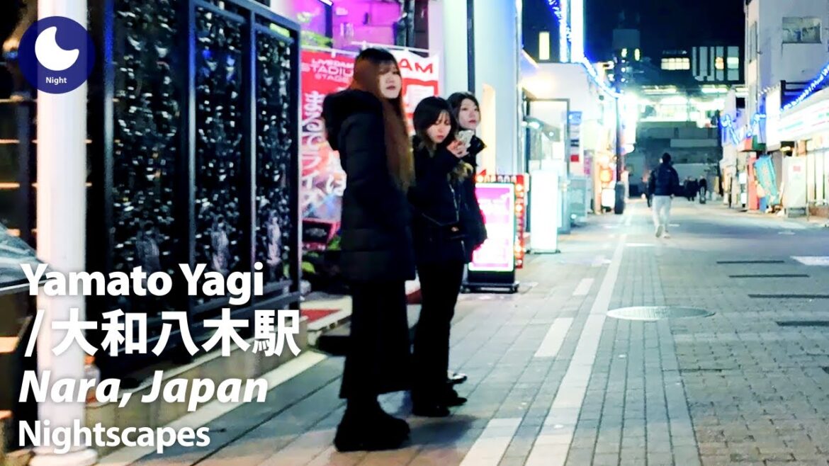 ⁴ᴷ Nara: Yamato Yagi Station / Hanshin (奈良県: 大和八木駅) - Japan Walking Tour (January, 2025)