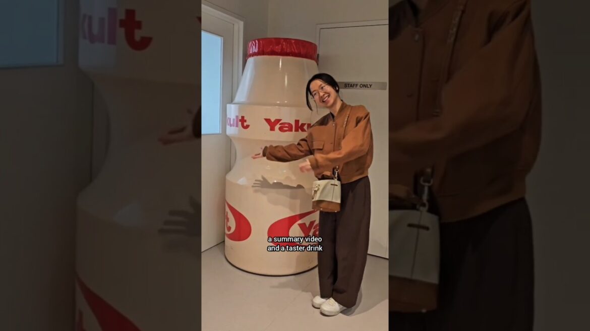 Yakult factory tours aren't only found in Japan | Melbourne, Australia