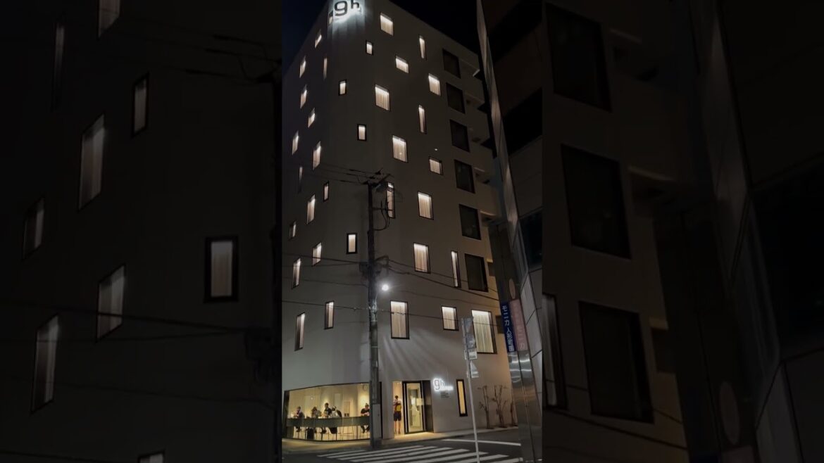 Nine Hours Ningyochō #tokyo #travel #capsulehotel
