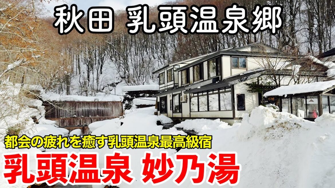 【秋田旅行】乳頭温泉郷《妙乃湯》一泊二日宿泊記 【秋田新幹線で豪雪の秋田へ!極上の温泉とおもてなしで都会の疲れを癒す乳頭温泉最高級宿・Nyuto-onsen Taenoyu】 【秋田旅行】乳頭温泉郷《妙乃湯》一泊二日宿泊記 【秋田新幹線で豪雪の秋田へ!極上の温泉とおもてなしで都会の疲れを癒す乳頭温泉最高級宿・Nyuto-onsen Taenoyu】