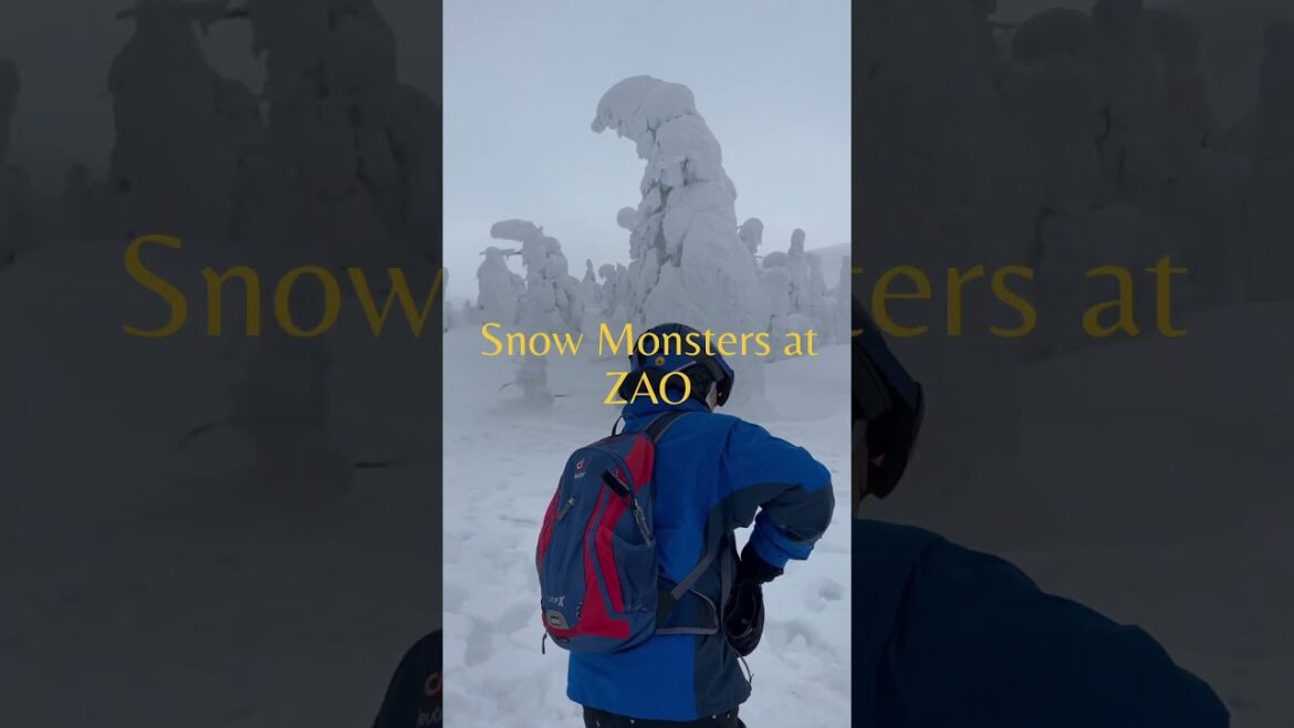 Snow Monsters at ZAO. #japan #travel #genobear #snow #zaoonsen #winterwonderland #traveljapan