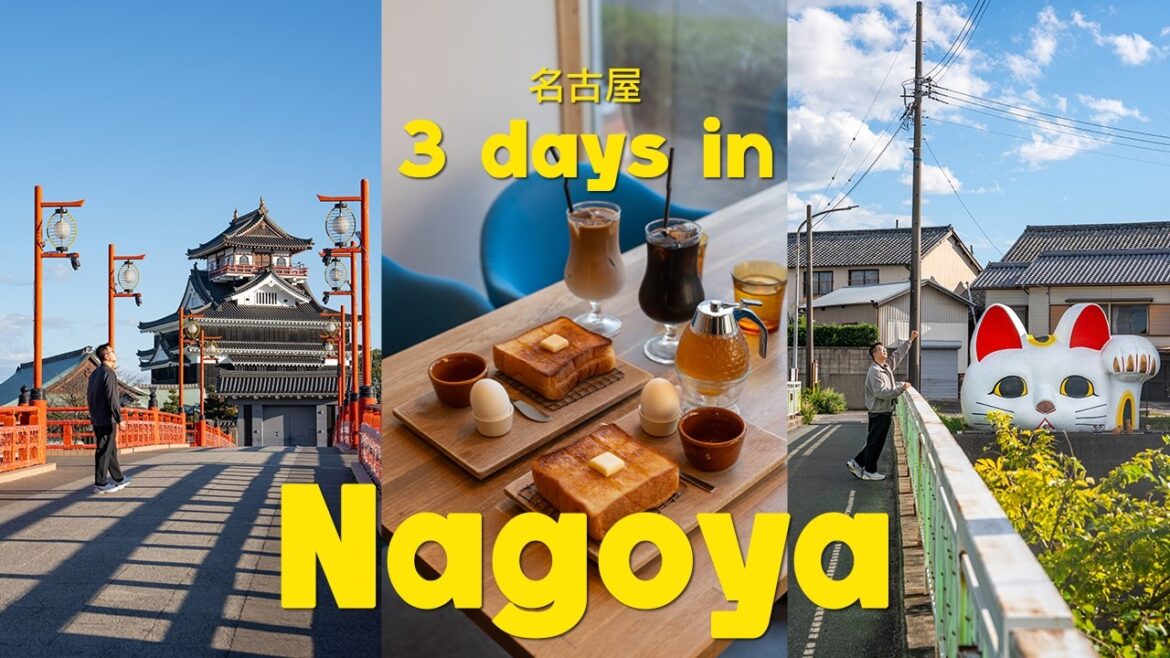 3 days in Nagoya 🇯🇵 名古屋 (best local restaurant, cute lucky cat town, aesthetic cafes) | japan trip