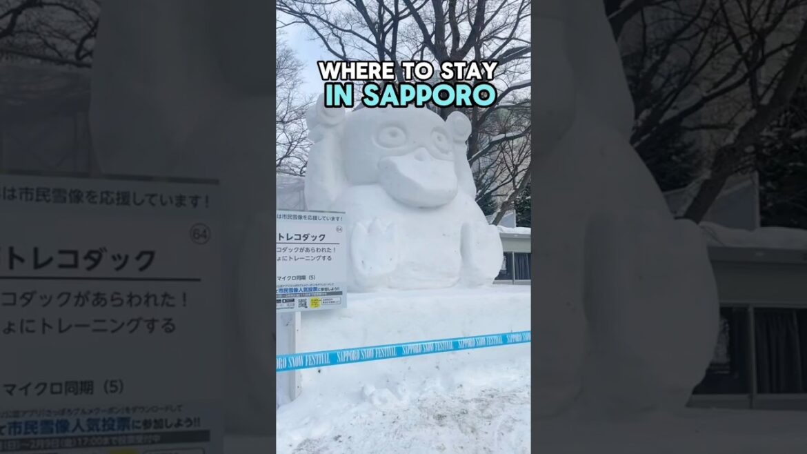 Where to stay in Sapporo- hotel recommendation