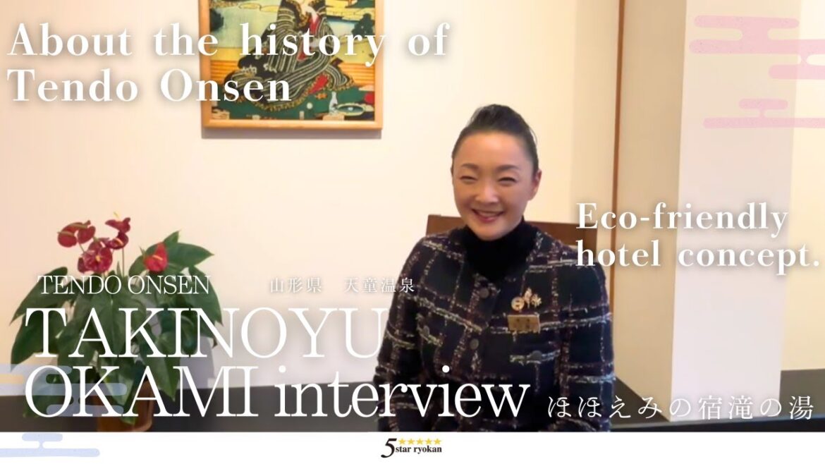 OKAMI Interview “HOHOEMI NO YADO TAKINOYU” Tendo Onsen｜Yamagata
